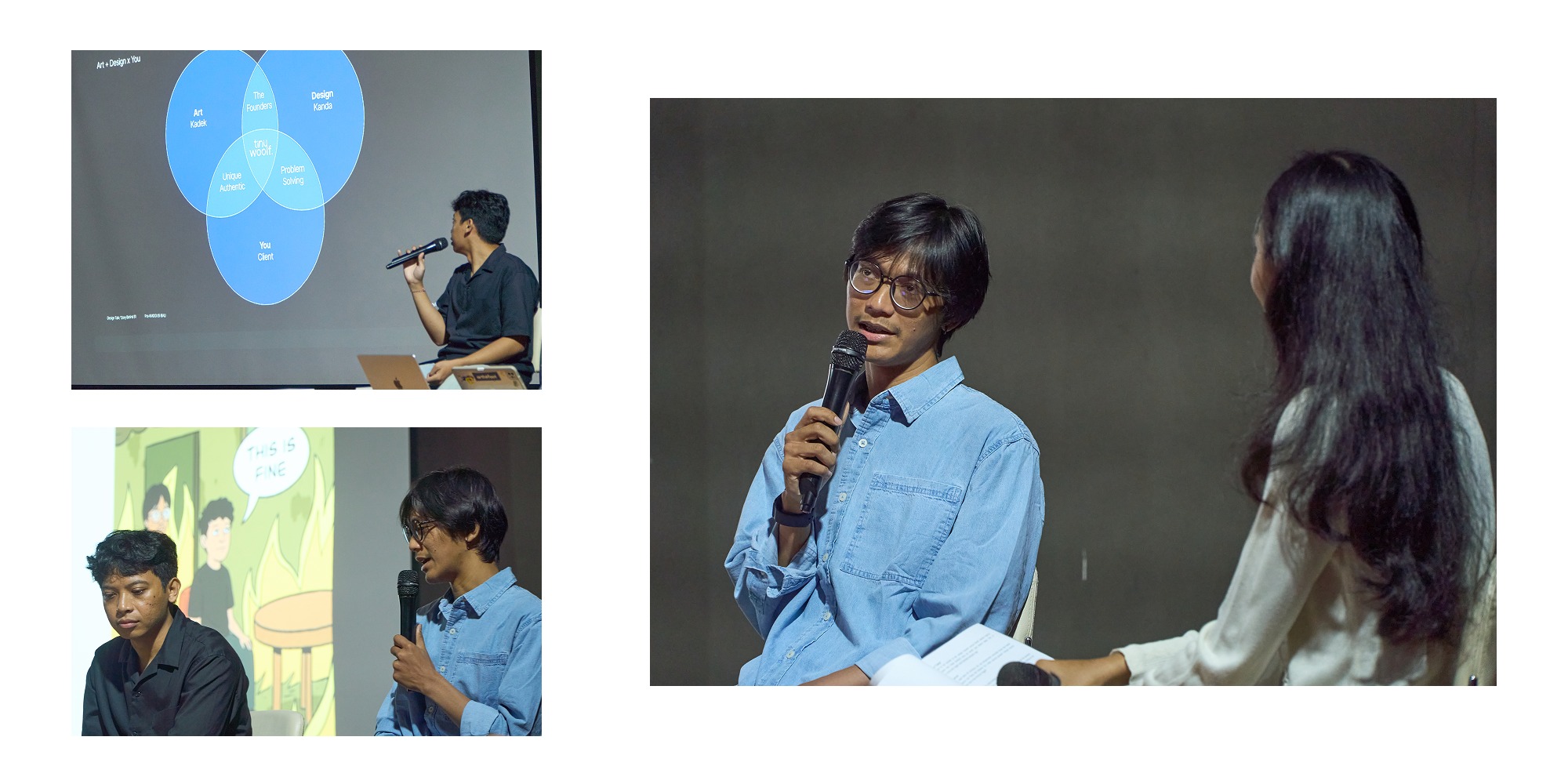 TinyWoolf presenting the development of its 81st Independence Day identity proposal