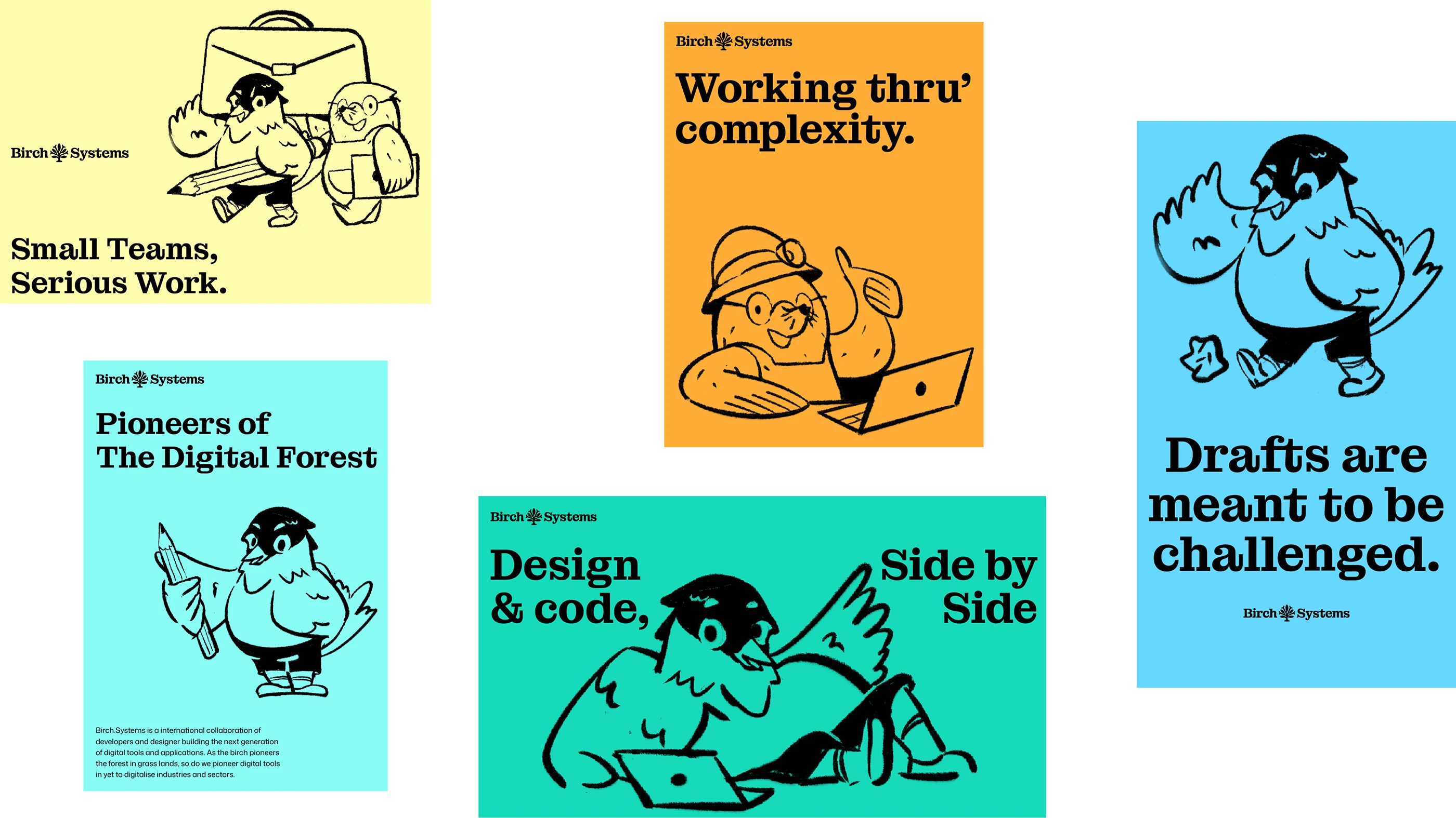 birch systems visual identity