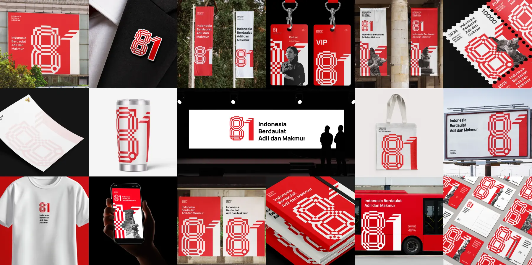 HUT ke-81 RI identitas visual