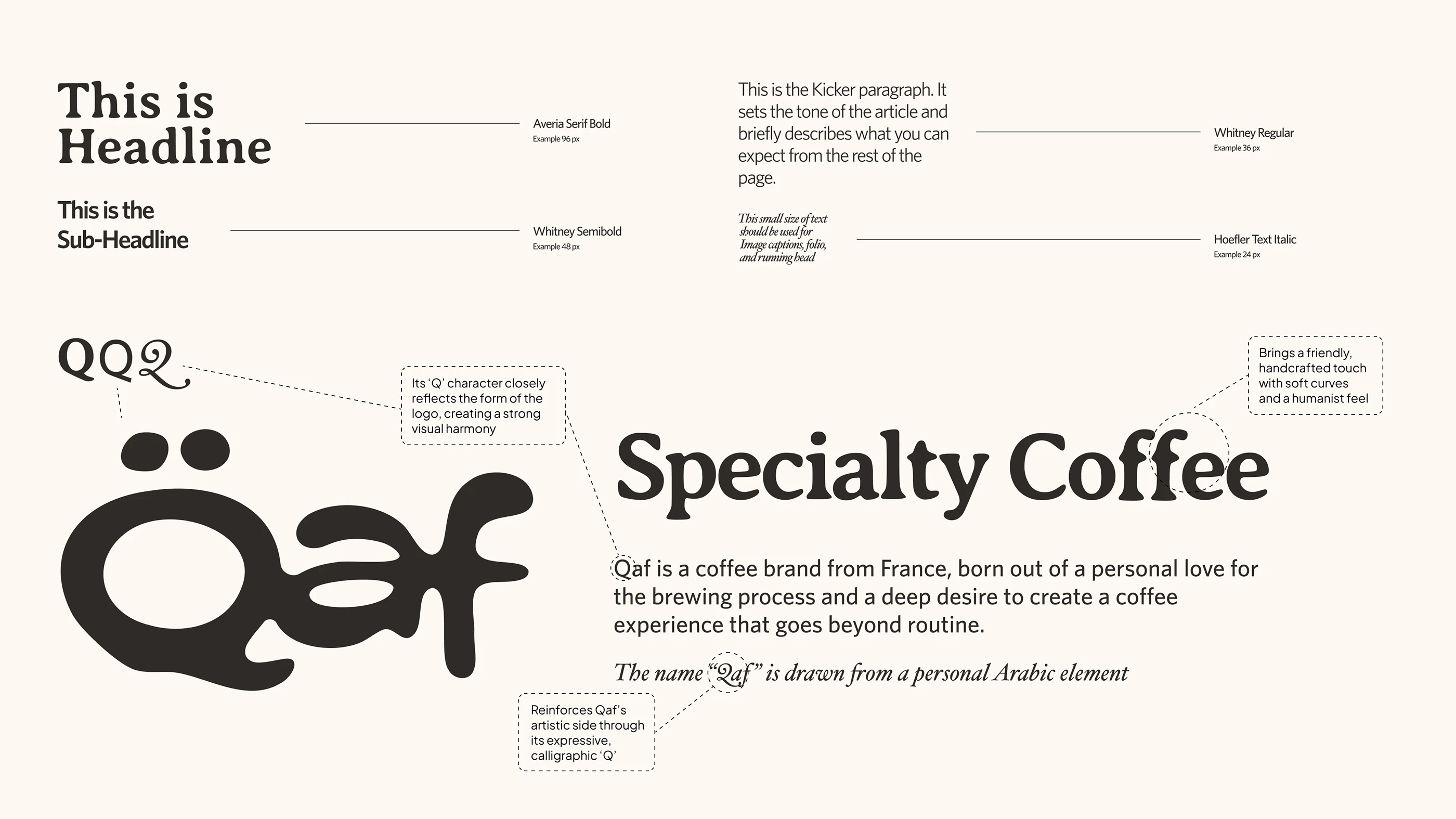qaf brand identity